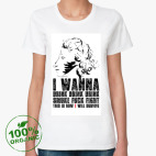 Женская футболка органик