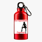 Металлическая бутылка 400 мл UV-DTF