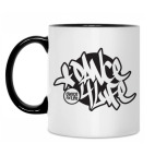 Кружка двухцветная