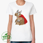 Женская футболка органик