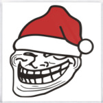 Новогодний Trollface