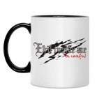 Кружка двухцветная