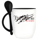 Кружка с ложкой