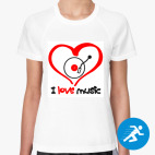 Женская спортивная футболка