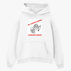 Толстовка худи оверсайз