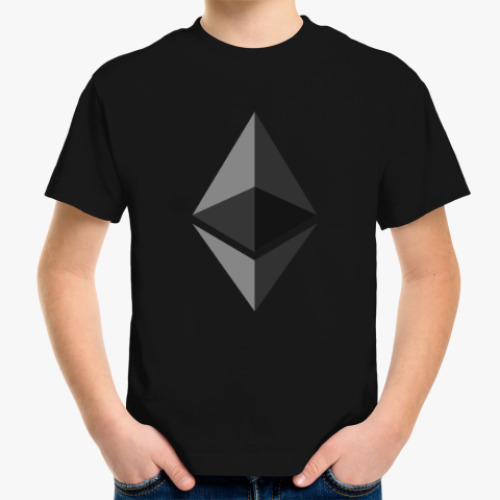 Детская футболка с принтом ETHEREUM
