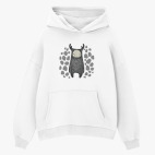 Толстовка худи оверсайз