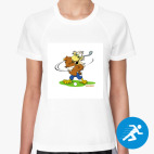 Женская спортивная футболка