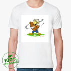 Мужская футболка органик