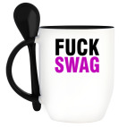 Кружка с ложкой