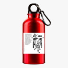 Металлическая бутылка 400 мл UV-DTF