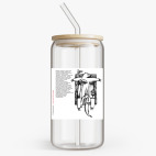 Банка с бамбуковой крышкой