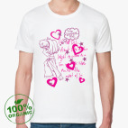 Мужская футболка органик