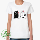 Женская футболка органик