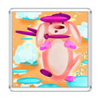 Магнит 6.5 x 6.5 см Весна 2