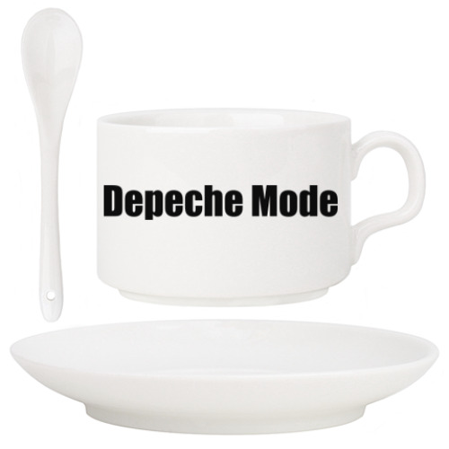 Кофейный набор с принтом Depeche Mode