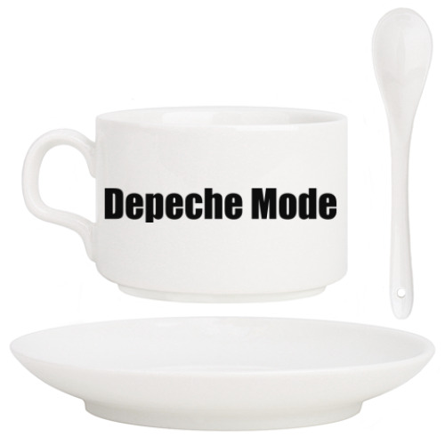 Кофейный набор с принтом Depeche Mode