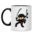 Кружка двухцветная