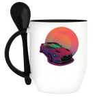 Мустанг на закате