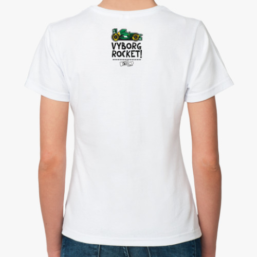 Классическая футболка с принтом Vitaliy