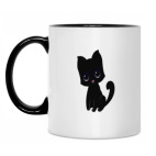 Кружка двухцветная