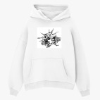 Толстовка худи оверсайз