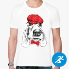 Мужская спортивная футболка