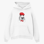 Толстовка худи оверсайз