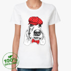 Женская футболка органик