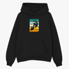 Толстовка худи оверсайз