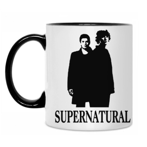 Кружка с принтом Supernatural Sam&Dean