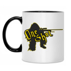 Кружка двухцветная