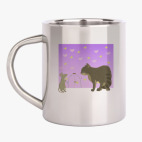 Кружка металлическая