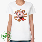 Женская футболка органик