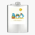 Фляжка стальная