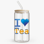 Банка с бамбуковой крышкой