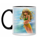 Кружка двухцветная