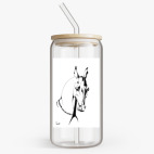 Банка с бамбуковой крышкой