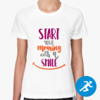 Женская спортивная футболка