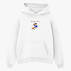 Толстовка худи оверсайз