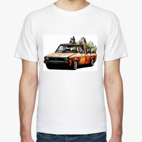 Футболка с принтом  футболка WV