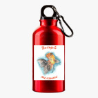 Металлическая бутылка 400 мл UV-DTF