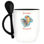 Кружка с ложкой