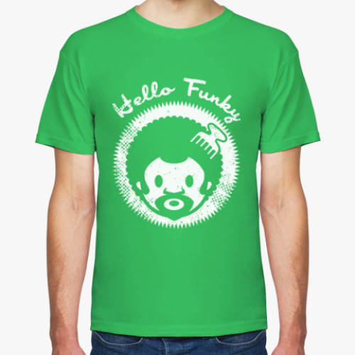 Футболка с принтом Hello Funky