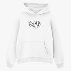 Толстовка худи оверсайз