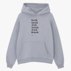 Толстовка худи оверсайз