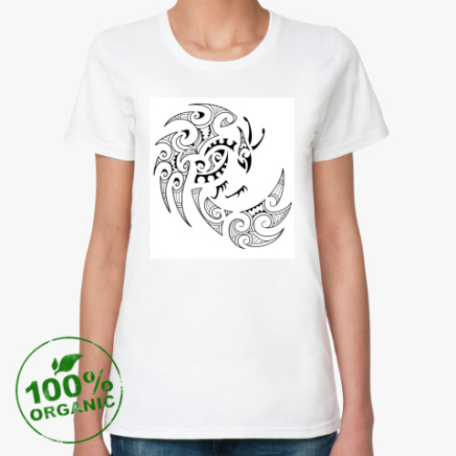 Женская футболка из органик-хлопка с принтом Фэнхуан