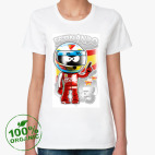 Женская футболка органик