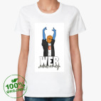 Женская футболка органик