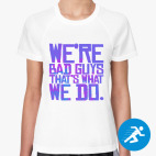 Женская спортивная футболка